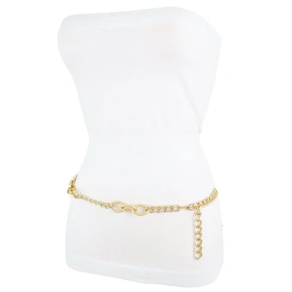 slim fit dress slacks Plus Size Concho Belt - Gold Tone main image 0